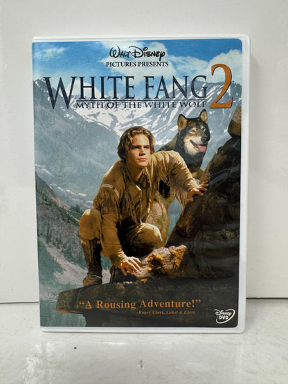 White Fang 2: Myth of the White Wolf (DVD) Disney Good Condition!!!