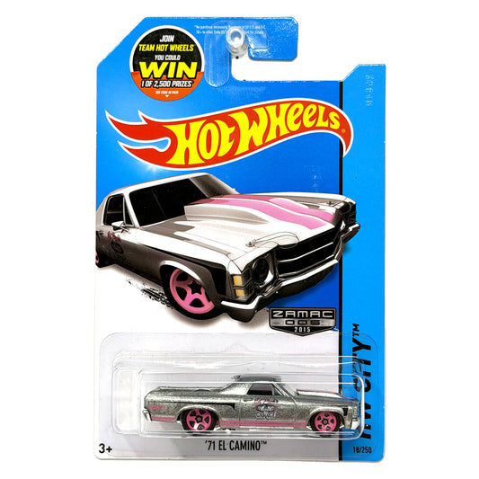 Hot Wheels ZAMAC HW City 1971 Chevrolet El Camino 1:64 Diecast