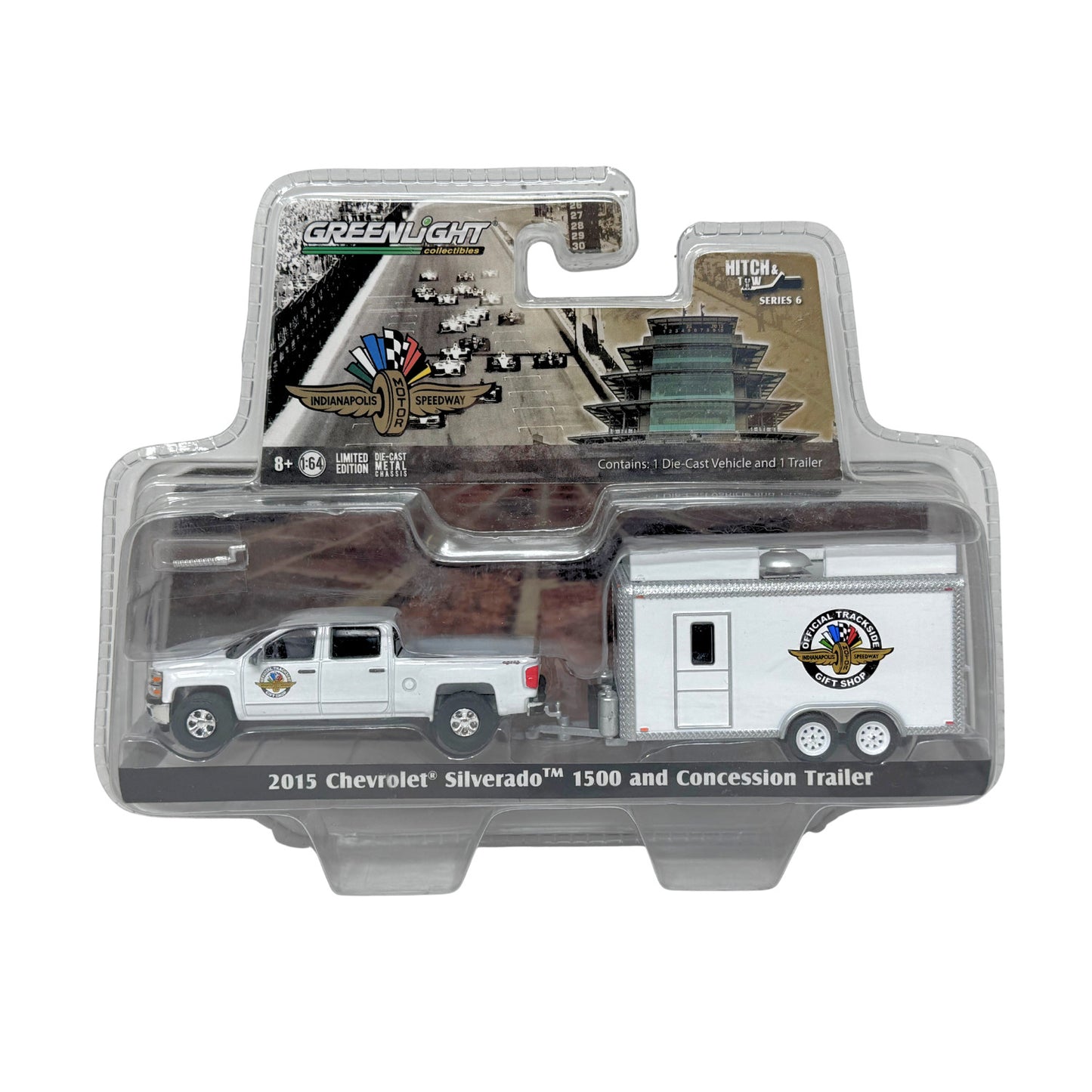 Greenlight Indianapolis Motor Speedway 2015 Chevrolet Silverado 1500 164 Diecast
