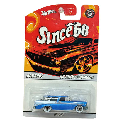 Hot Wheels Since '68 Hot Rods 1956 Chevy Nomad Muscle Car 1:64 Diecast