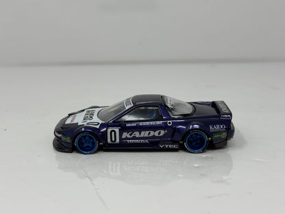 Kaido House MINI GT Honda NSX Kaido Racing V2 1:64 Diecast Purple