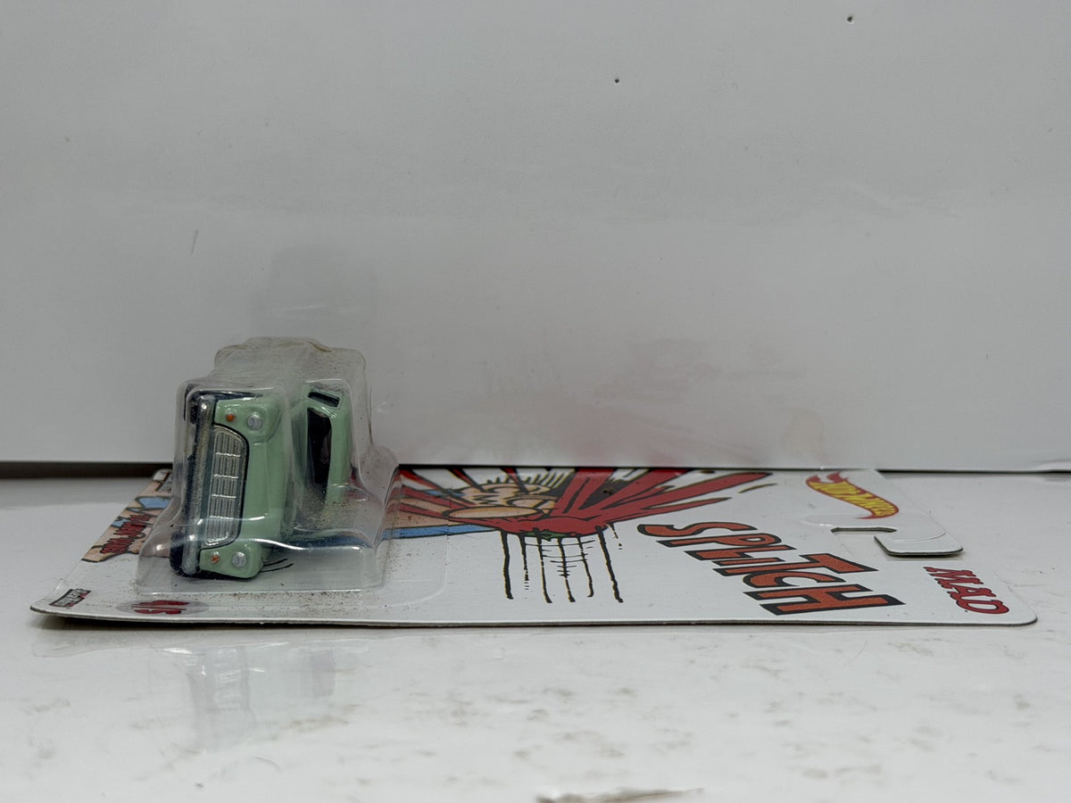 Hot Wheels MAD 1955 Chevy Panel Splitch 1:64 Diecast Real Riders