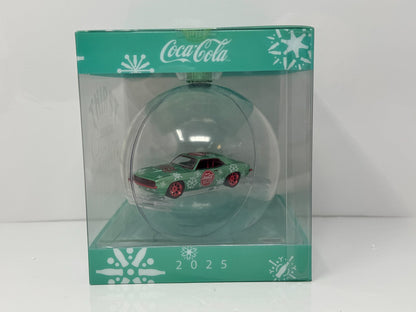 M2 Machines Coca-Cola 2025 1969 Chevy Camaro Ornament CHASE 1:64 Diecast