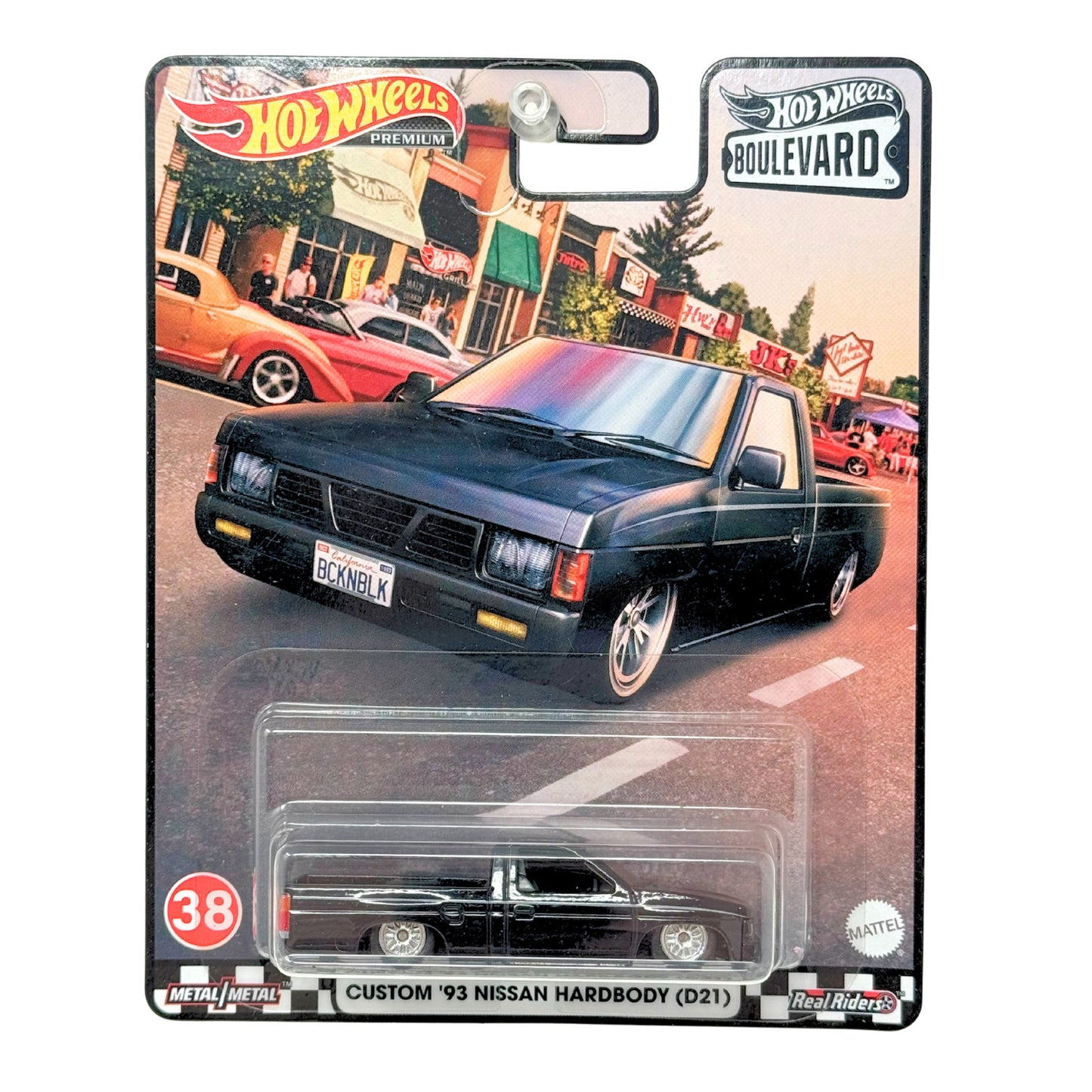 Hot Wheels Premium Boulevard #38 Custom 1993 Nissan Hardbody (D21) 1:64 Diecast