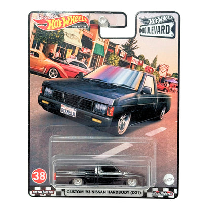 Hot Wheels Premium Boulevard #38 Custom 1993 Nissan Hardbody (D21) 1:64 Diecast