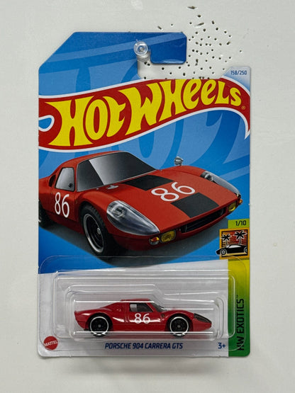Hot Wheels Exotics Porsche 904 Carrera GTS 1:64 Diecast Red