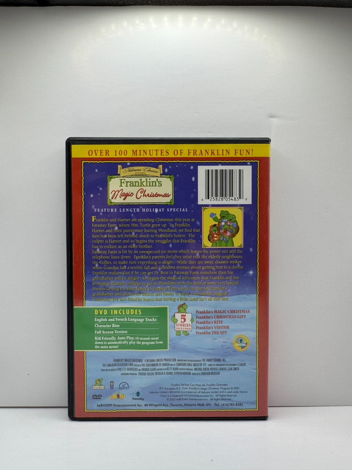 Franklin's Magic Christmas (DVD) Franklin Animation