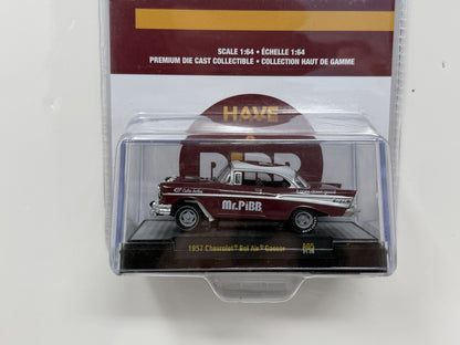 M2 Machines Mr. Pibb 1957 Chevrolet Bel Air Gasser 1:64 Diecast