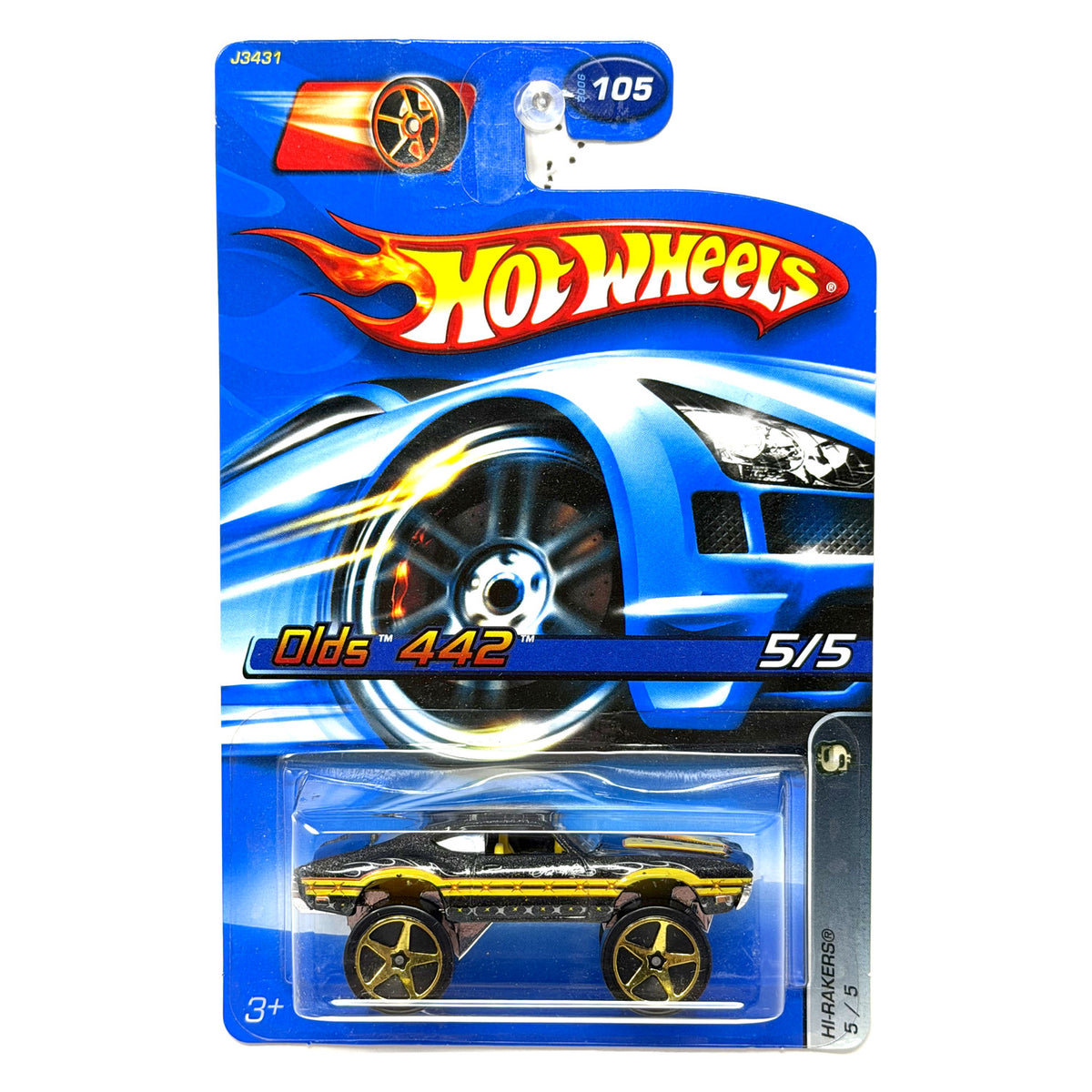 Hot Wheels Hi-Rakers Oldsmobile 442 1:64 Diecast V1
