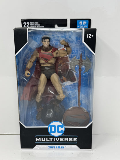 McFarlane DC Multiverse Future State Superman Worlds of War Figure