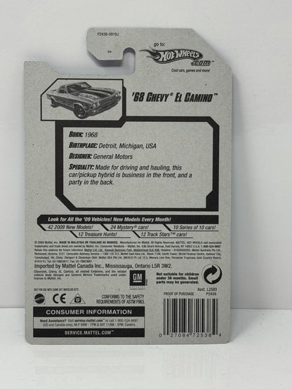 Hot Wheels Heat Fleet 1968 Chevy El Camino 1:64 Diecast Factory Sealed