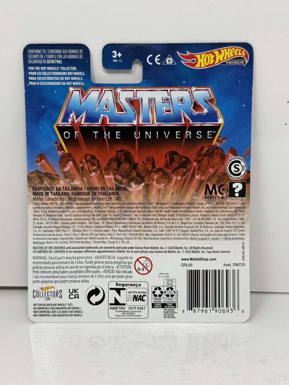 Hot Wheels Premium Masters of the Universe Battle Ram 1:64 Diecast Real Riders