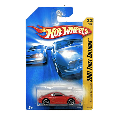 Hot Wheels First Editions Porsche Cayman 1:64 Diecast Red