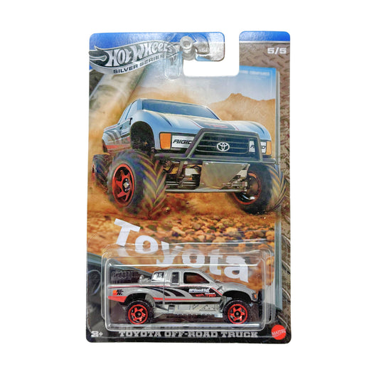 Hot Wheels Toyota Off Road Truck Silver Series 1:64 Diecast