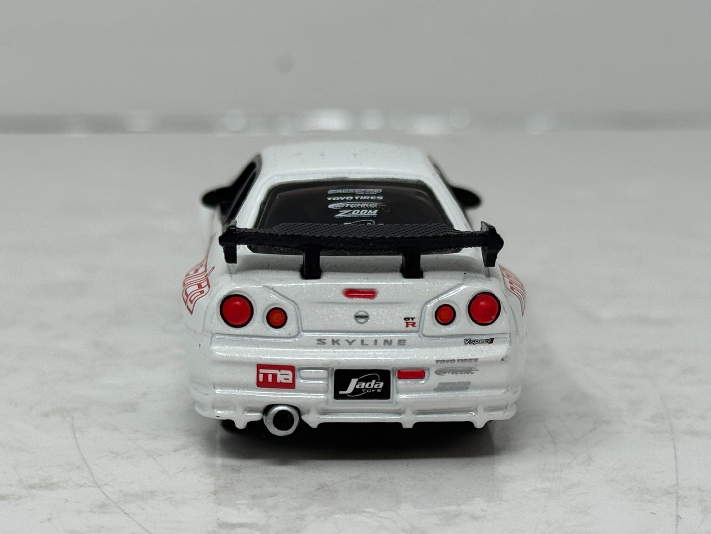 Jada Option D Nissan Skyline GT-R R34 White 1:64 Diecast Wave 10 2007