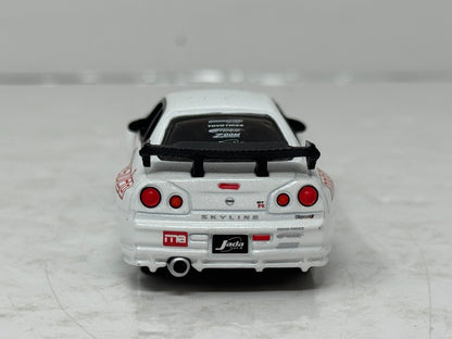 Jada Option D Nissan Skyline GT-R R34 White 1:64 Diecast Wave 10 2007