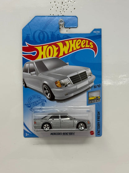 Hot Wheels Factory Fresh Mercedes-Benz 500 E 1:64 Diecast Silver