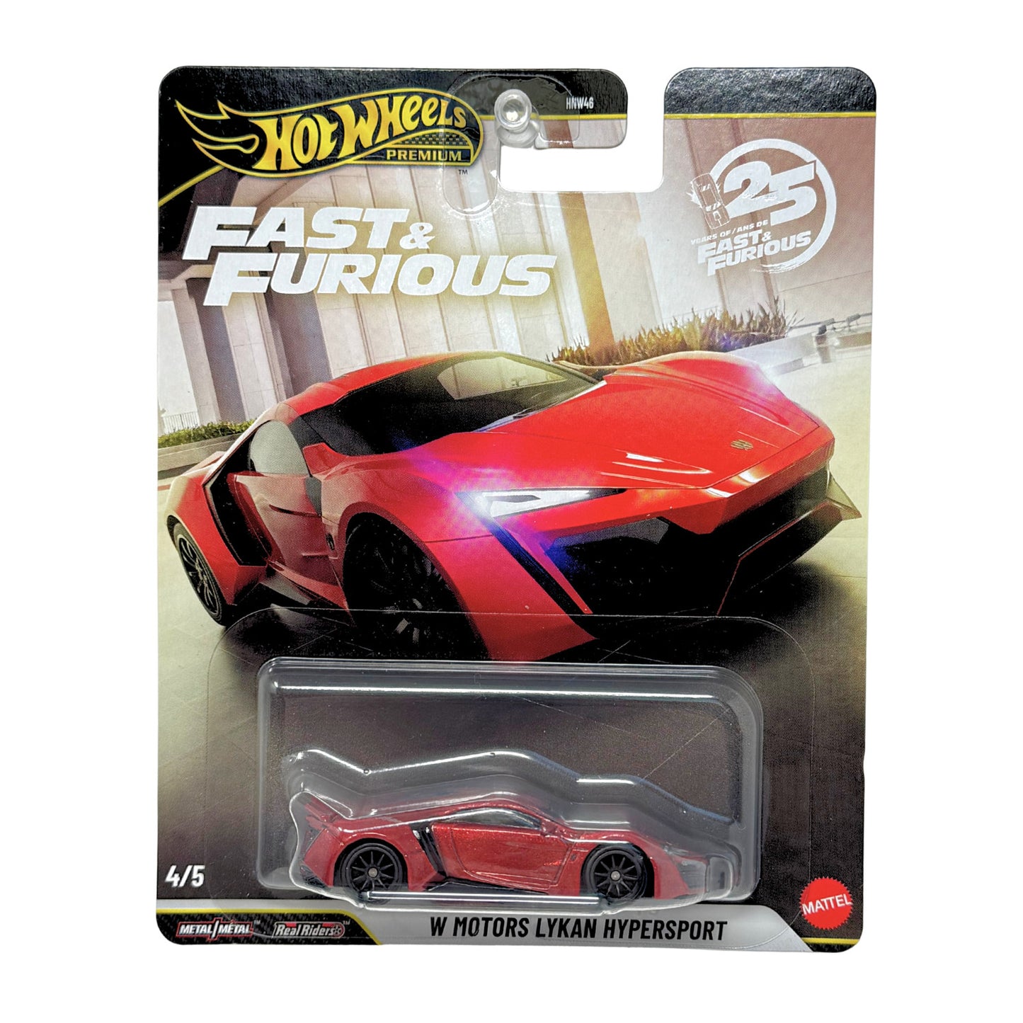Hot Wheels Premium Fast & Furious W Motors Lykan Hypersport 1:64 Diecast