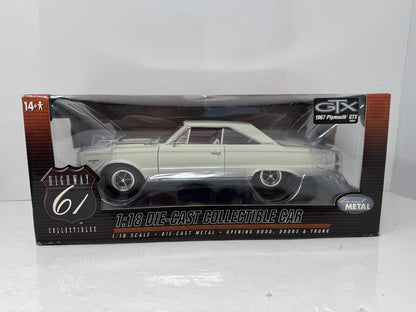 Highway 61 1967 Plymouth GTX 1:18 Diecast