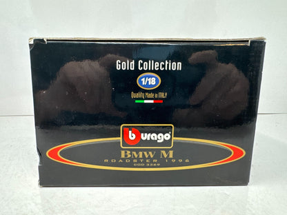 Bburago Gold Collection 1996 BMW M Roadster 1:18 Diecast
