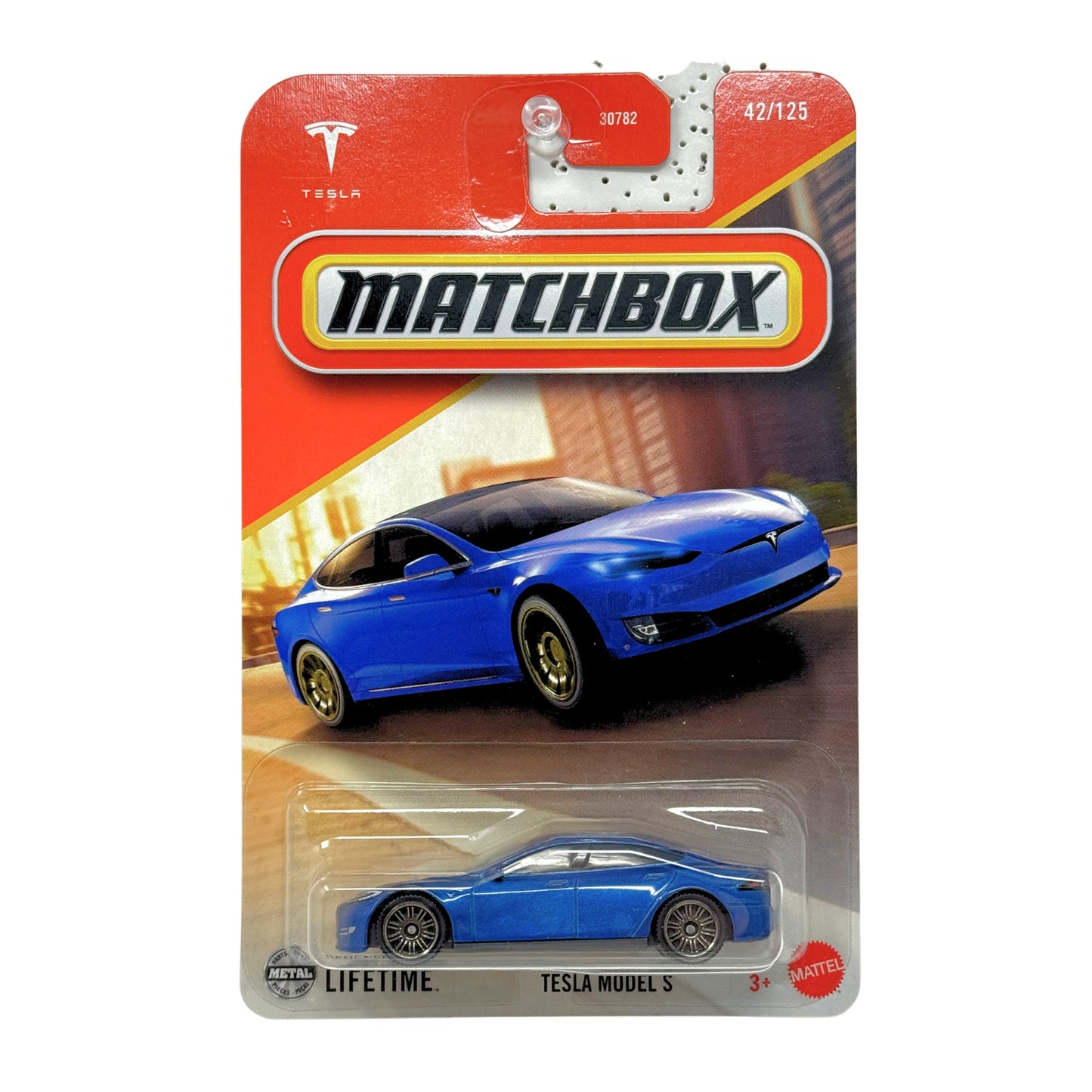 Matchbox Tesla Model S 1:64 Diecast Blue