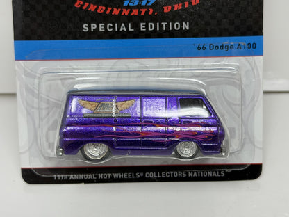Hot Wheels 2011 11th Collectors Nationals '66 Dodge A100 1:64 Diecast 973/1200