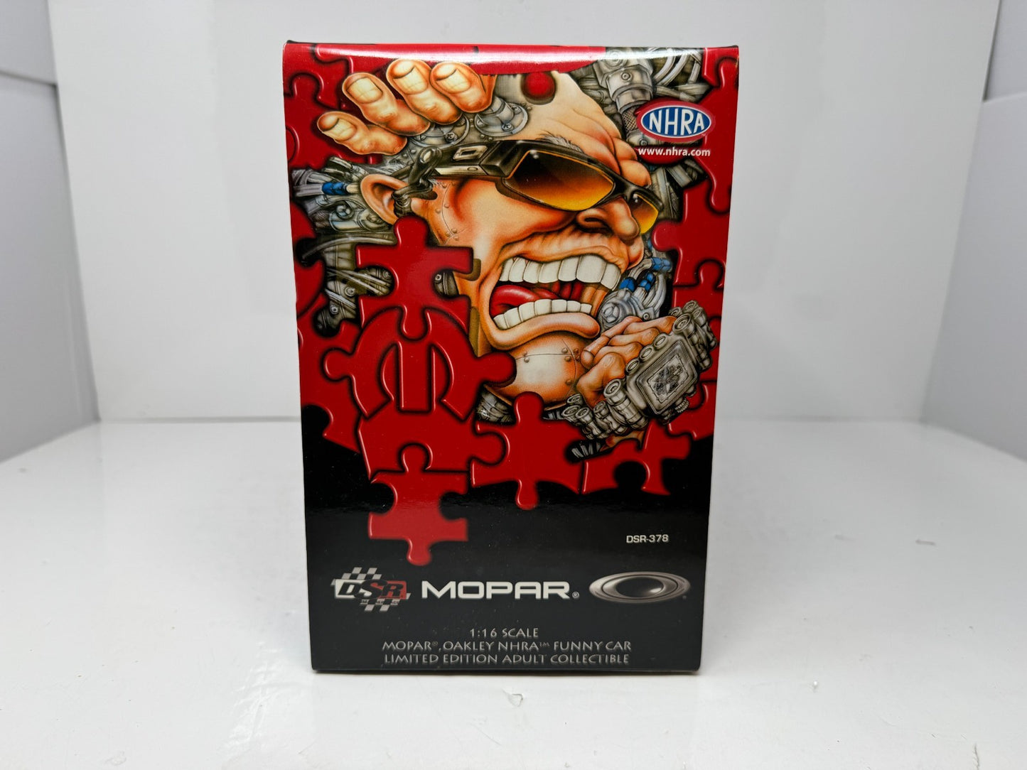 Milestone Gary Scelzi NHRA Mopar Oakley Dodge Charger Funny Car 1:16 Scale