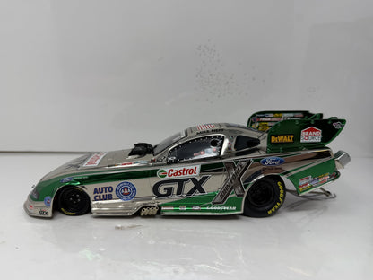 Action NHRA Mike Neff Castrol 2011 Ford Mustang Color Chrome 1:24 Diecast