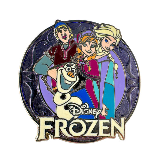 Disney Jerry Leigh Frozen Anna, Elsa, Olaf, Kristoff Trading Pin DC1S17