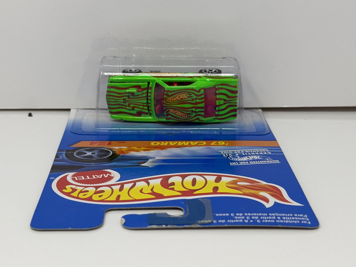 Hot Wheels Mod Bods 1967 Chevrolet Camaro 1:64 Diecast Green