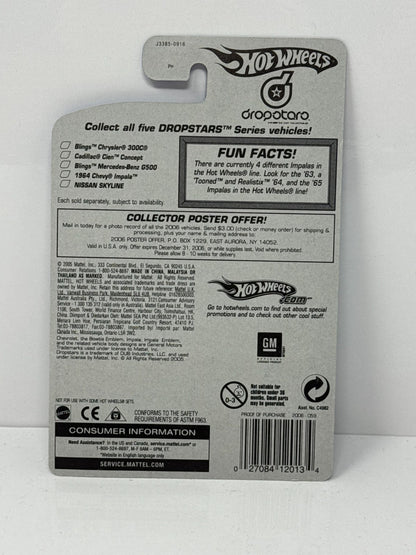 Hot Wheels Dropstars 1964 Chevy Impala 1:64 Diecast Factory Sealed
