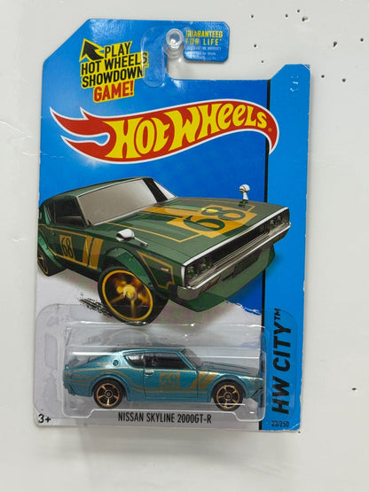 Hot Wheels City Nissan Skyline 2000GT-R 1:64 Diecast