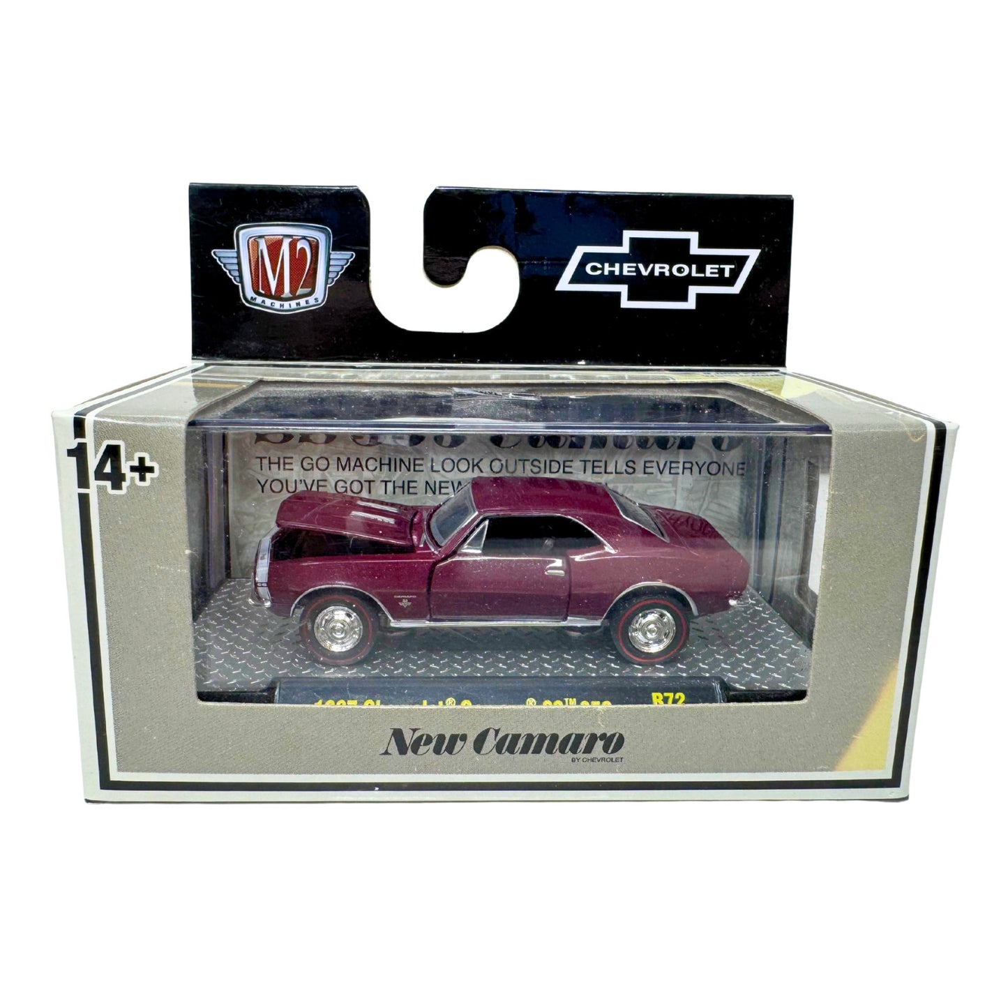 M2 Machines 1967 Chevrolet Camaro SS 350 1:64 Diecast