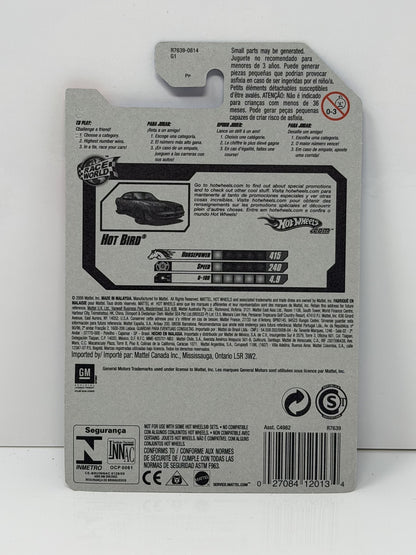 Hot Wheels Race World Volcano Pontiac Hot Bird 1:64 Diecast Blue