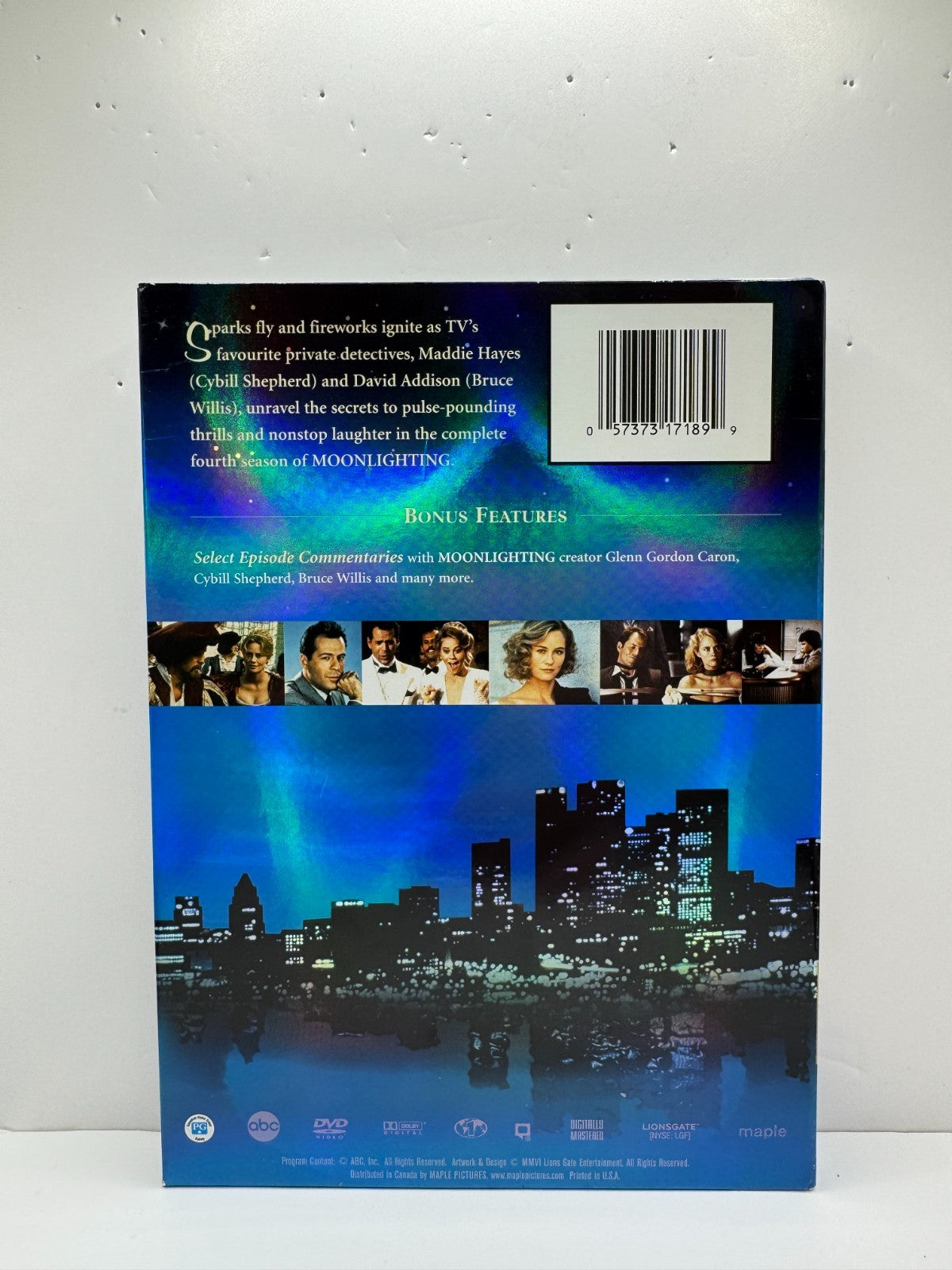 Moonlighting Season 4 (DVD) Bruce Willis Comedy
