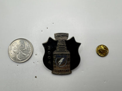 Tampa Bay Lightning 2004 Stanley Cup Champions NHL Hockey Lapel Pin