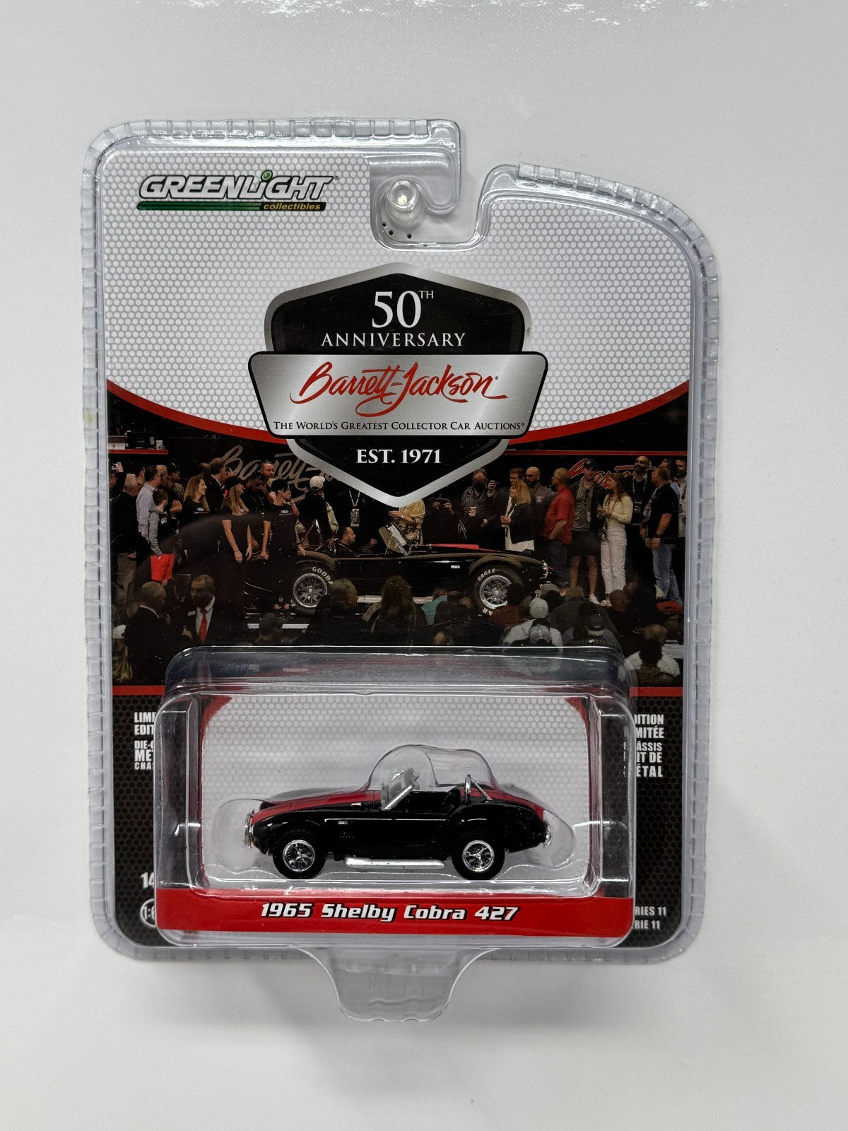 Greenlight Barrett-Jackson 1965 Shelby Cobra 427 1:64 Diecast