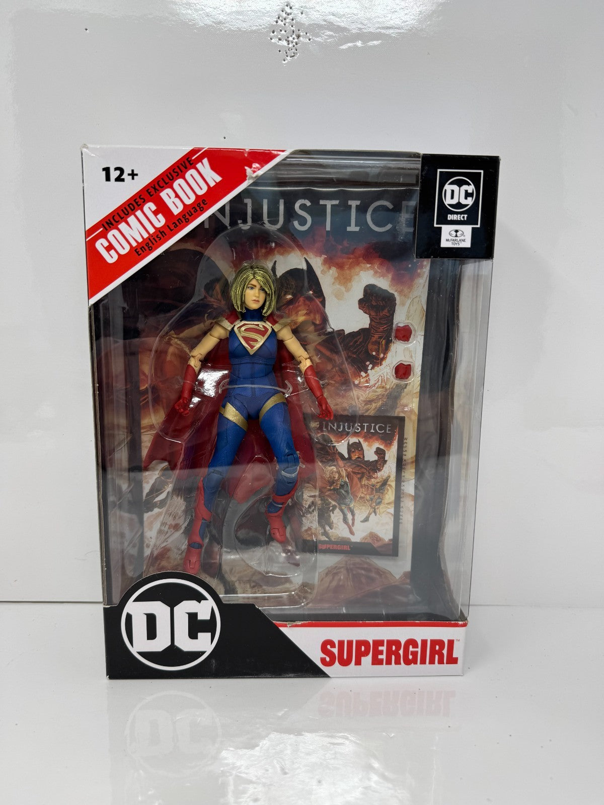 McFarlane DC Direct Page Punchers Injustice 2 Supergirl Action Figure