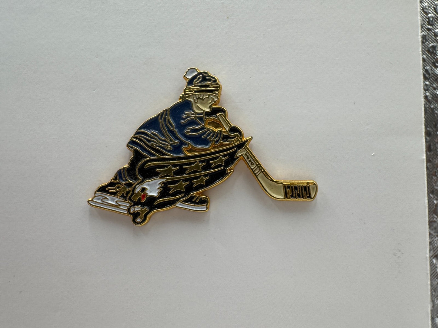Washington Capitals Hockey Player NHL Hockey Lapel Pin