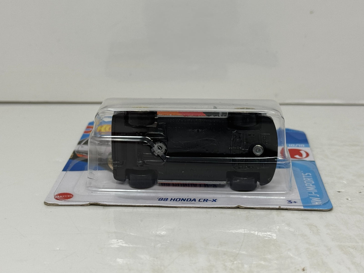 Hot Wheels J-Imports 1988 Honda CR-X 1:64 Diecast Short Card