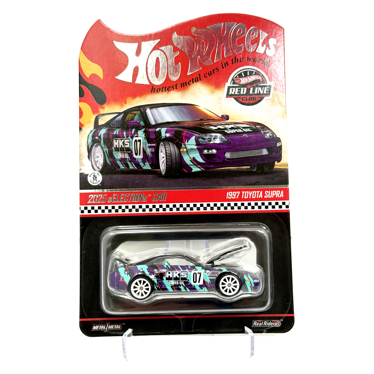 Hot Wheels RLC Red Line Club 2023 Selections 1997 Toyota Supra HKS 1:64 Diecast