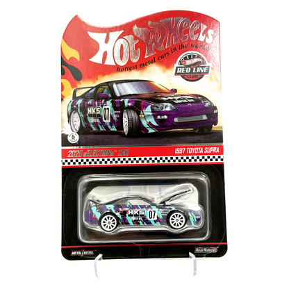 Hot Wheels RLC Red Line Club 2023 Selections 1997 Toyota Supra HKS 1:64 Diecast