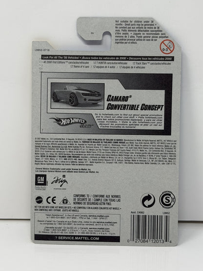 Hot Wheels 2008 First Editions Camaro Convertible Concept 1:64 Diecast Orange