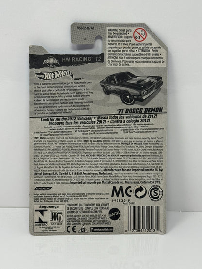 Hot Wheels Racing 1971 Dodge Demon 1:64 Diecast