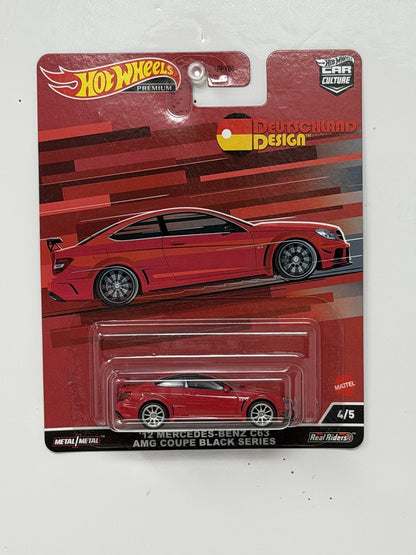 Hot Wheels Premium Deutschland Design Mercedes-Benz C63 AMG Coupe 1:64 Diecast