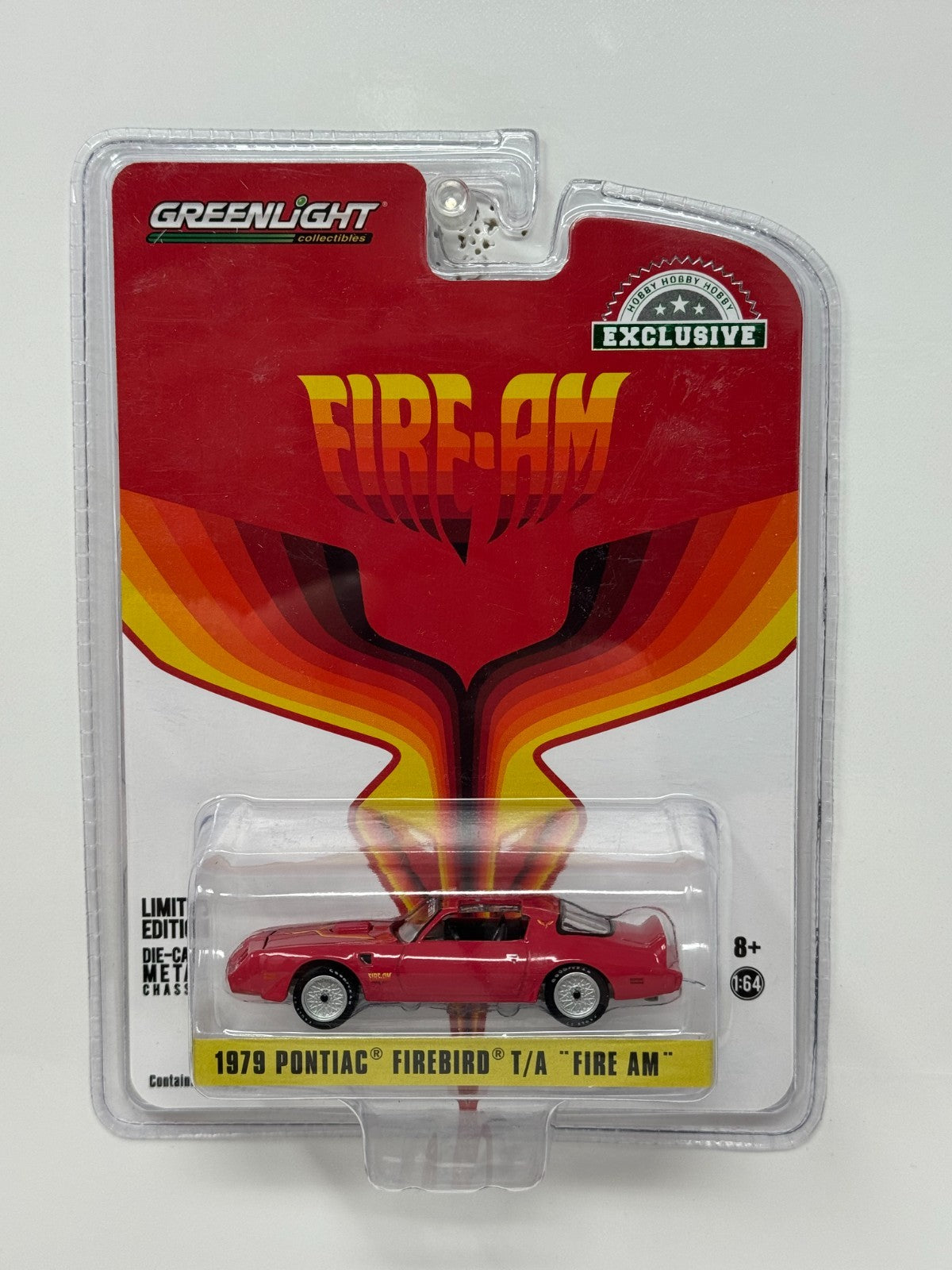 Greenlight Fire Am 1979 Pontiac Firebird T/A 1:64 Diecast