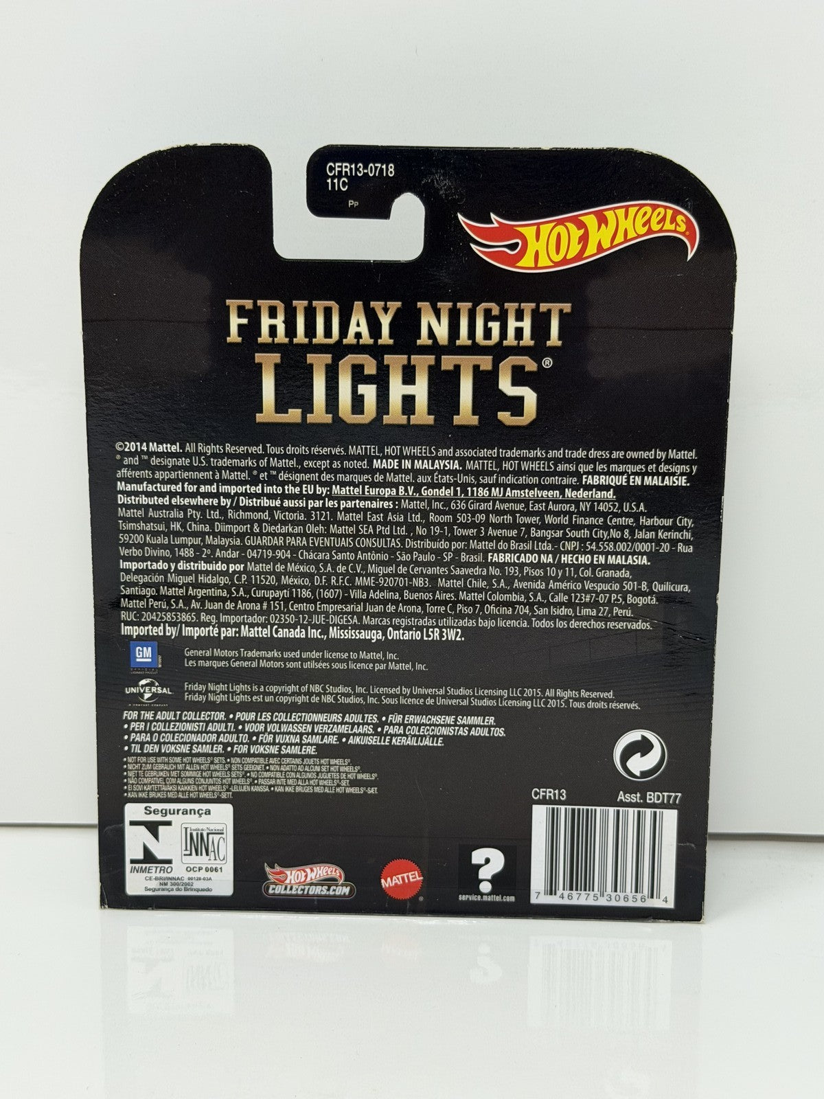 Hot Wheels Retro Entertainment Friday Night Lights Chevy Silverado 1:64 Diecast