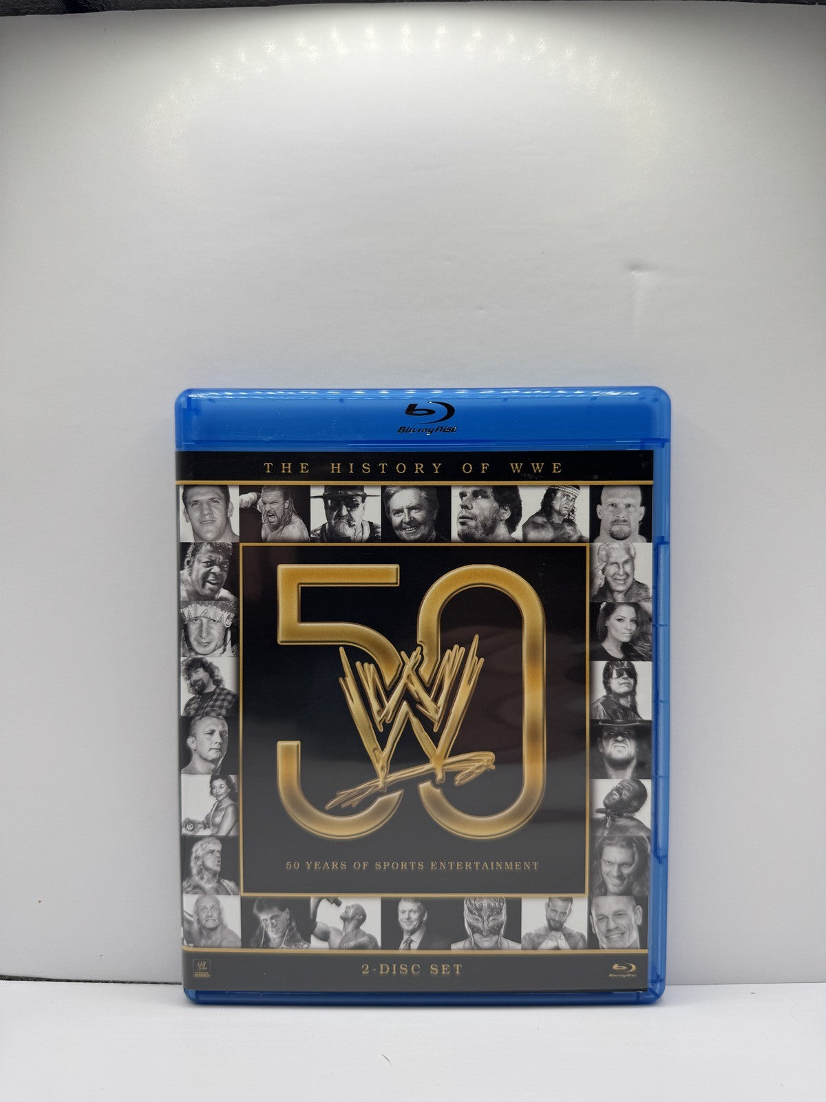 History of WWE 50 Years of Sports Entertainment (Blu-ray) WWE Wrestling