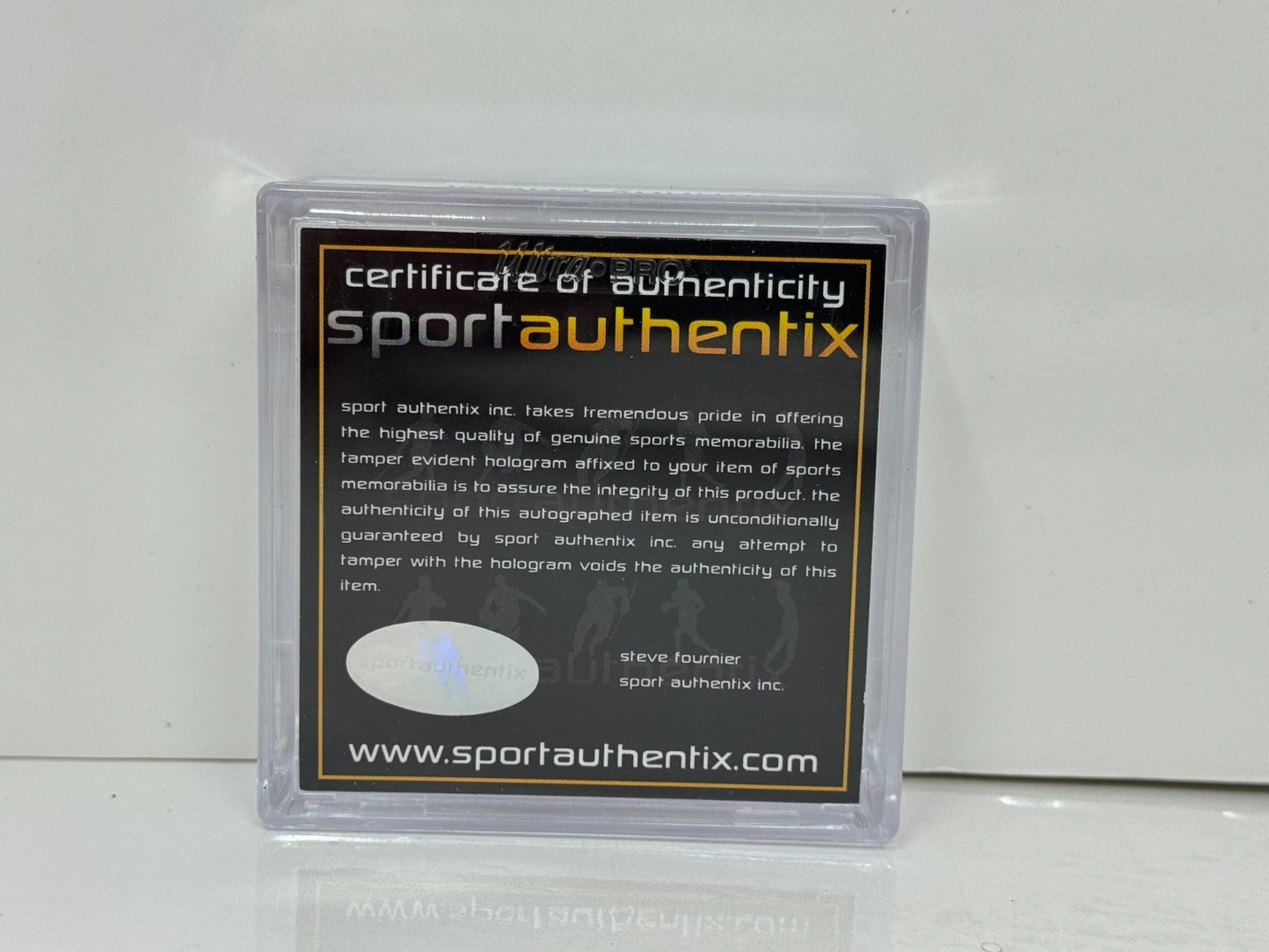 Johnny Bower Toronto Maple Leafs Signed NHL Autograph Puck Silver Auto