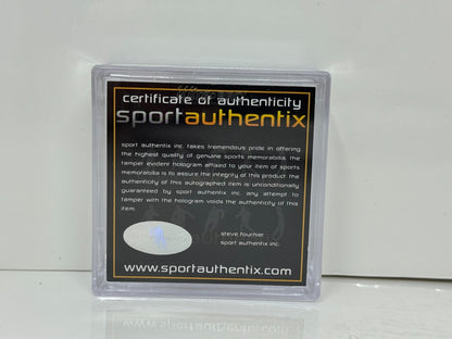 Johnny Bower Toronto Maple Leafs Signed NHL Autograph Puck Silver Auto